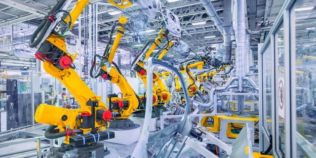 Machines in production