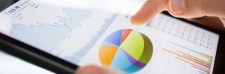 Download und Infocenter Diagramme auf Tablet
