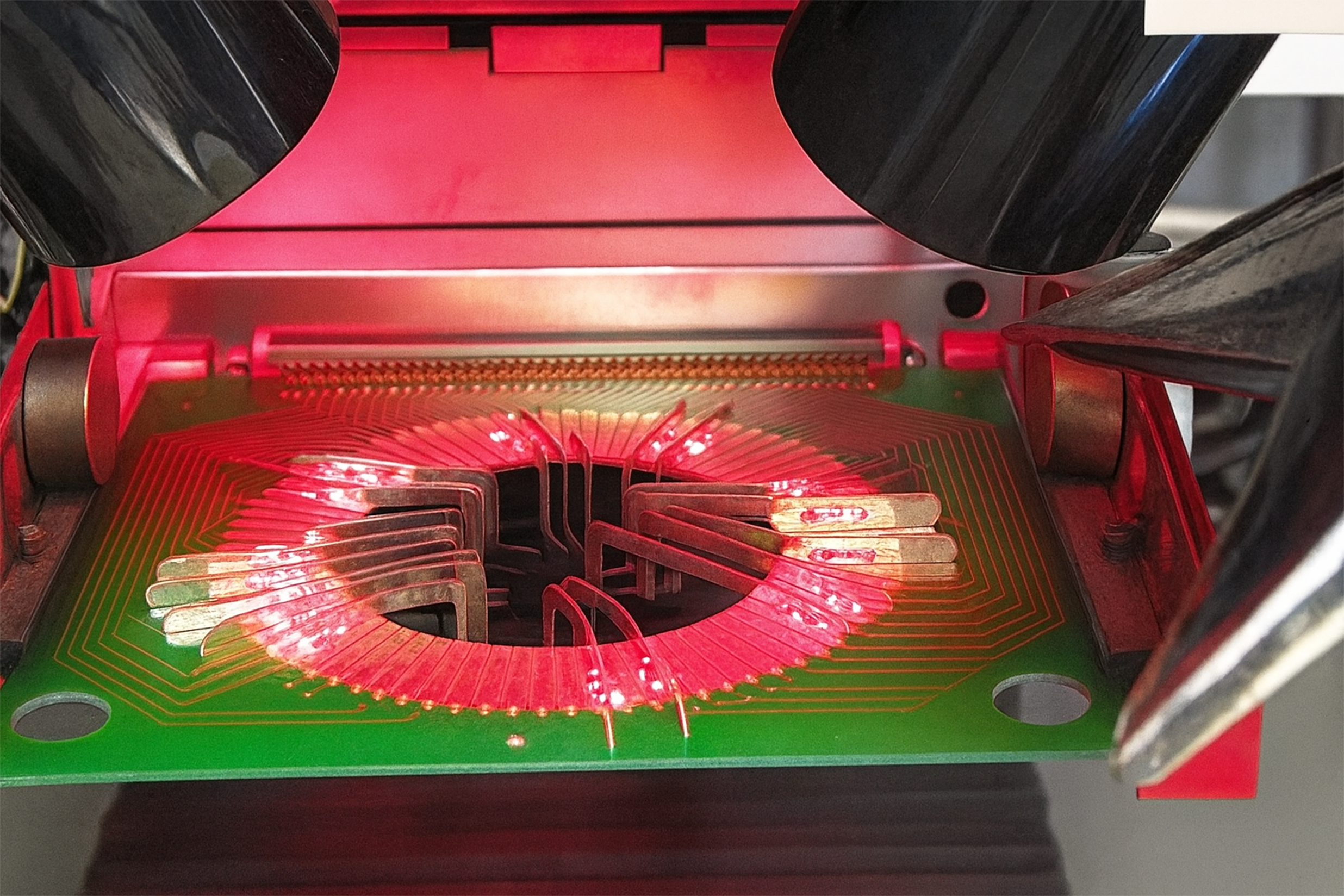 Applying conducting elements in the thick-film process