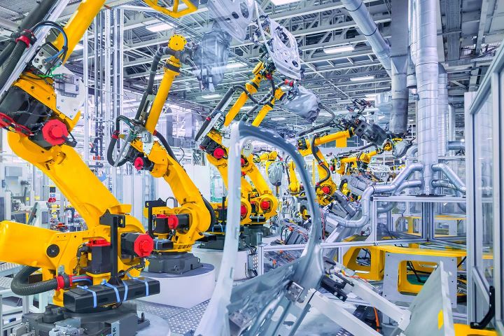 Machines in production