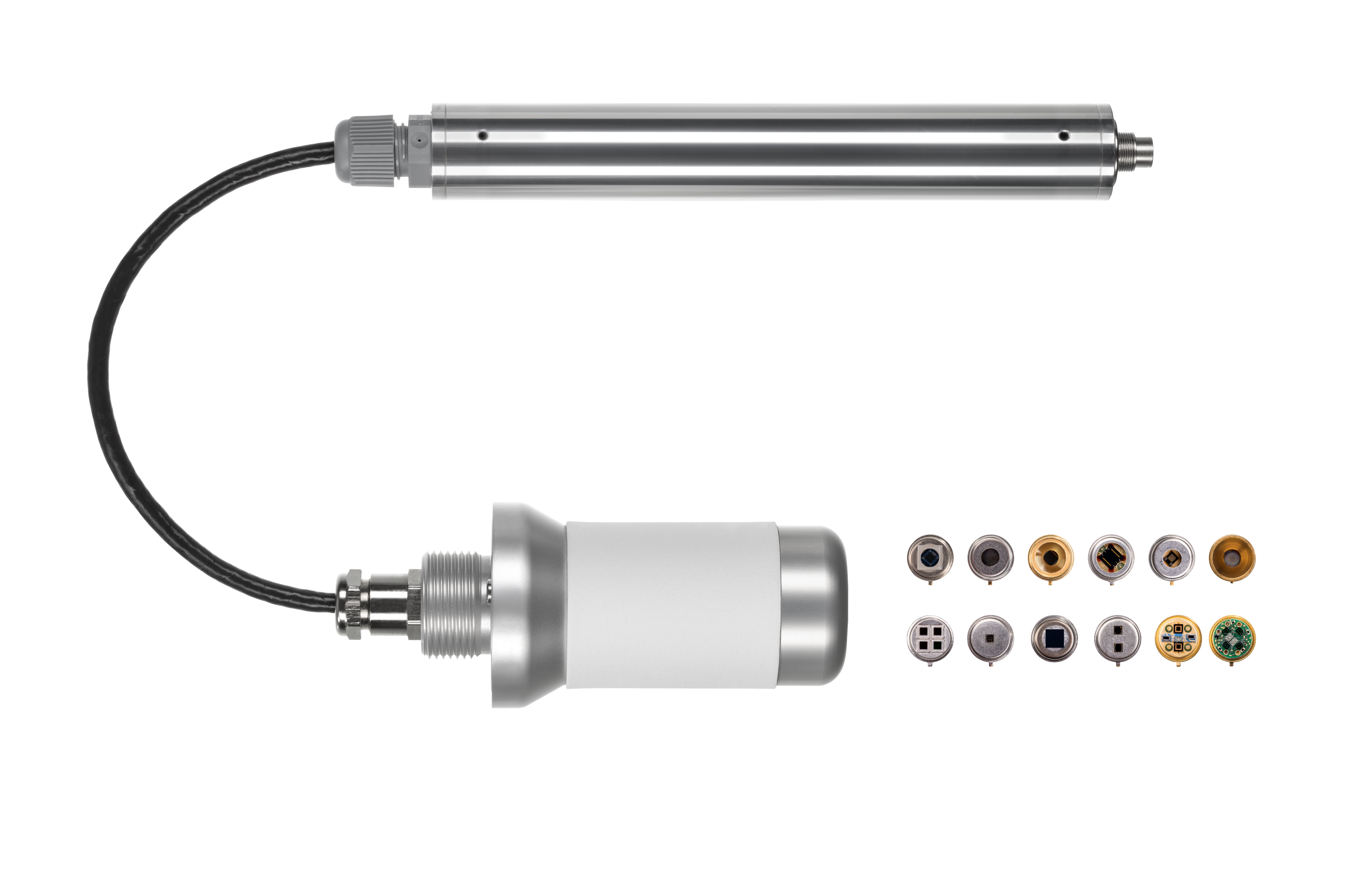 Gassensor und Komponenten für die NDIR-Gasanalyse