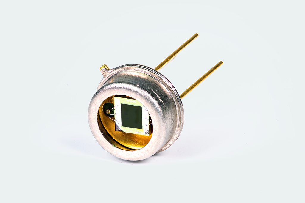 Blick auf Black Silicon Emitter